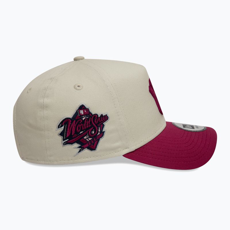New Era WS Patch Eframe New York Yankees șapcă de baseball bej deschis 4