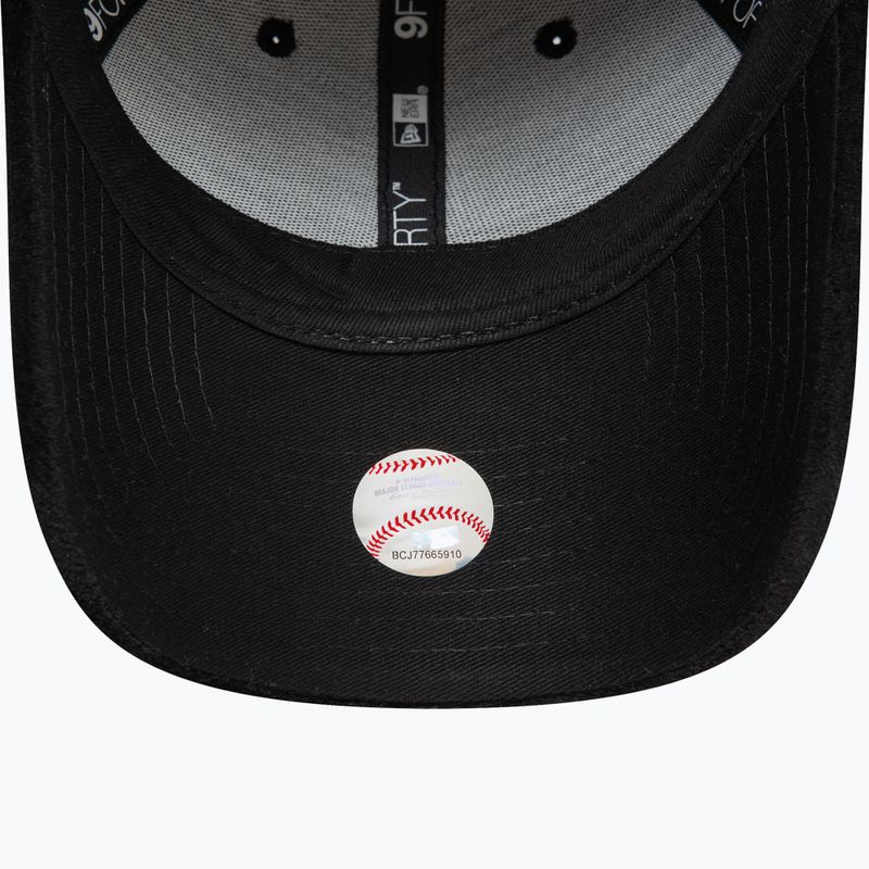 New Era Diamante Velour 9Forty Los Angeles Dodgers șapcă de baseball negru 5