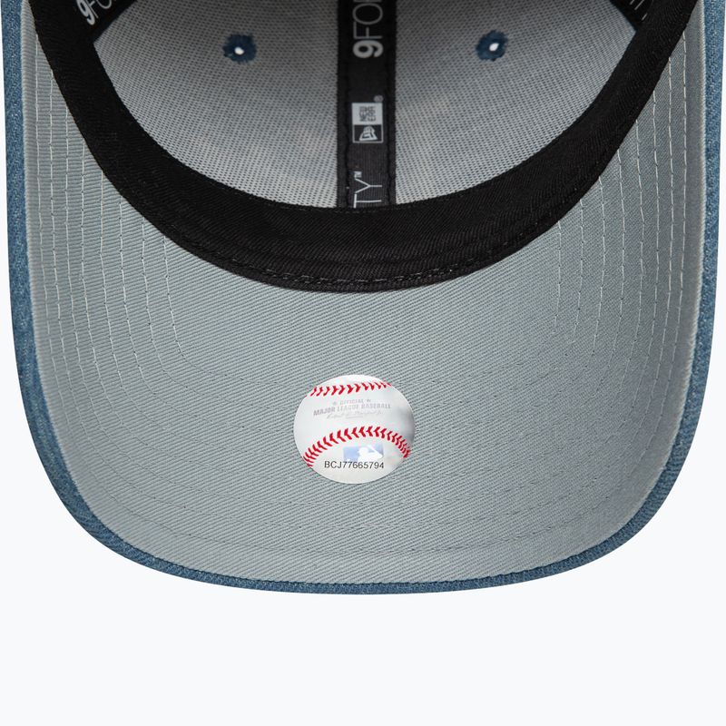 Șapcă pentru femei New Era Denim Icon 9Forty Los Angeles Dodgers navy 5