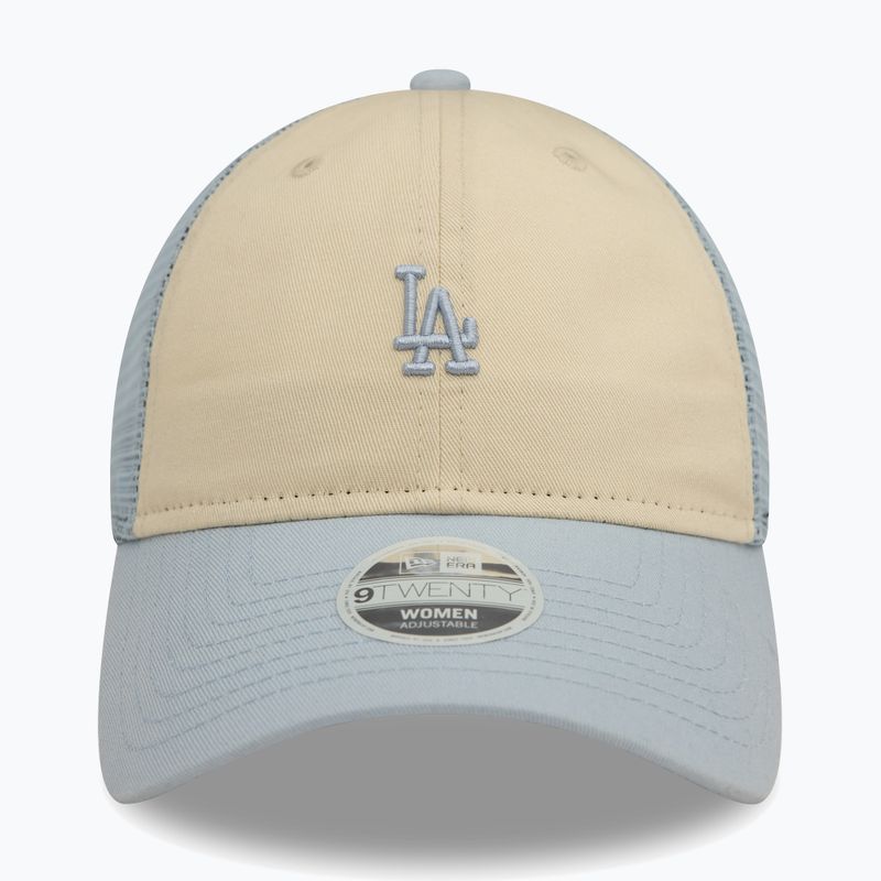 Șapcă New Era 9Twenty Trucker Los Angeles Dodgers light beige 3
