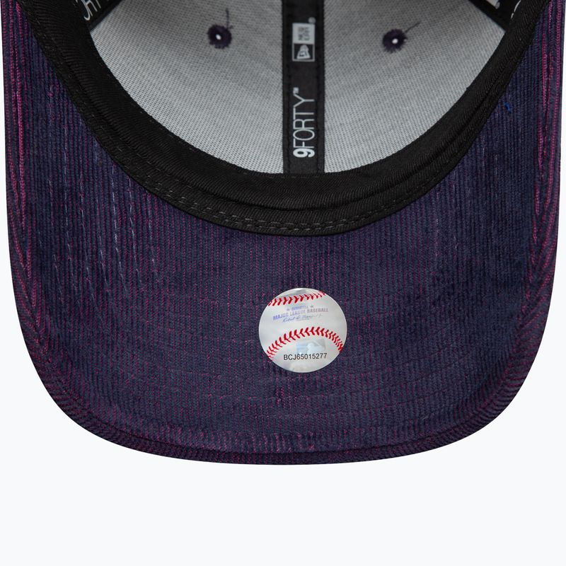 New Era Two Tone Cord 9Forty Los Angeles Dodgers baseball cap navy 5