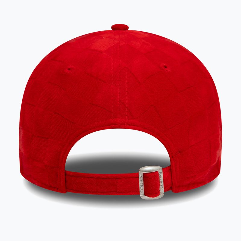 New Era Tonal Check 9Forty Chicago Bulls baseball cap roșu 4