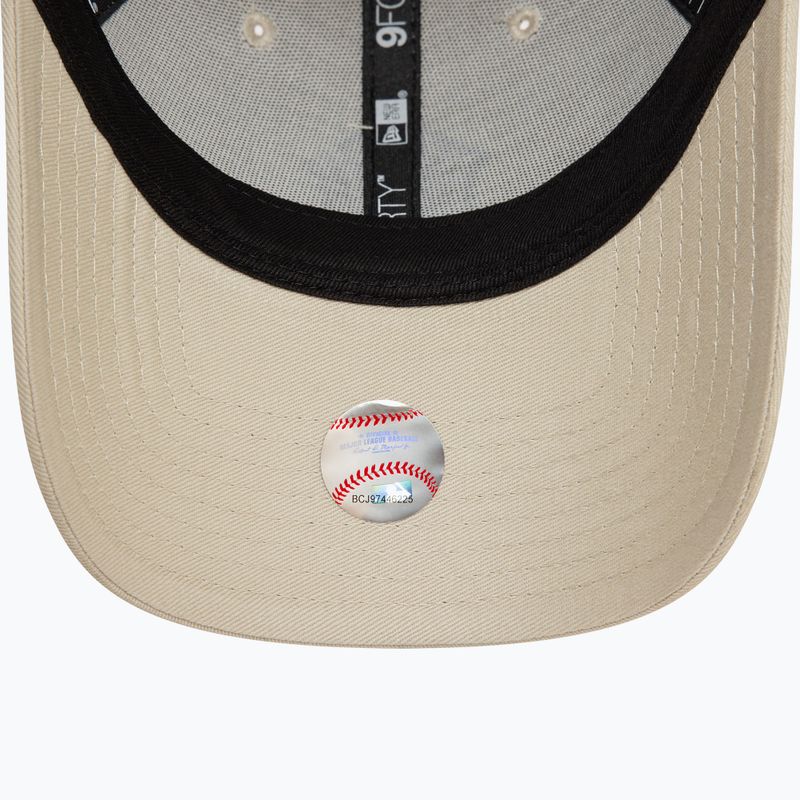 New Era Team Outline 9Forty New York Yankees șapcă de baseball bej deschis 3