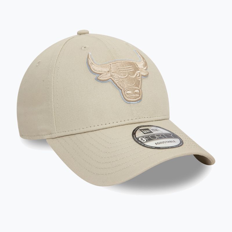 New Era Team Outline 9Forty Bulls șapcă de baseball bej deschis
