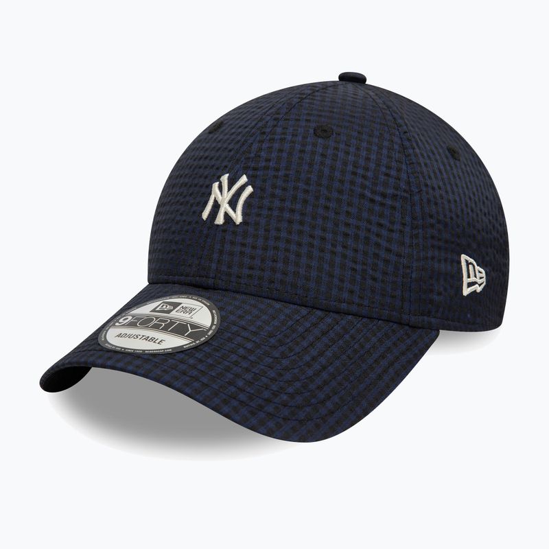 Șapcă de baseball New Era Seersucker 9Forty New York Yankees navy 3