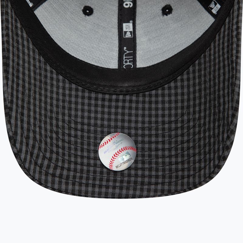 New Era Seersucker 9Forty Los Angeles Dodgers șapcă de baseball negru 5