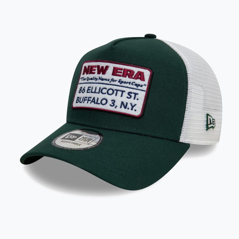 New Era NE Vintage Trucker șapcă de baseball verde închis 3