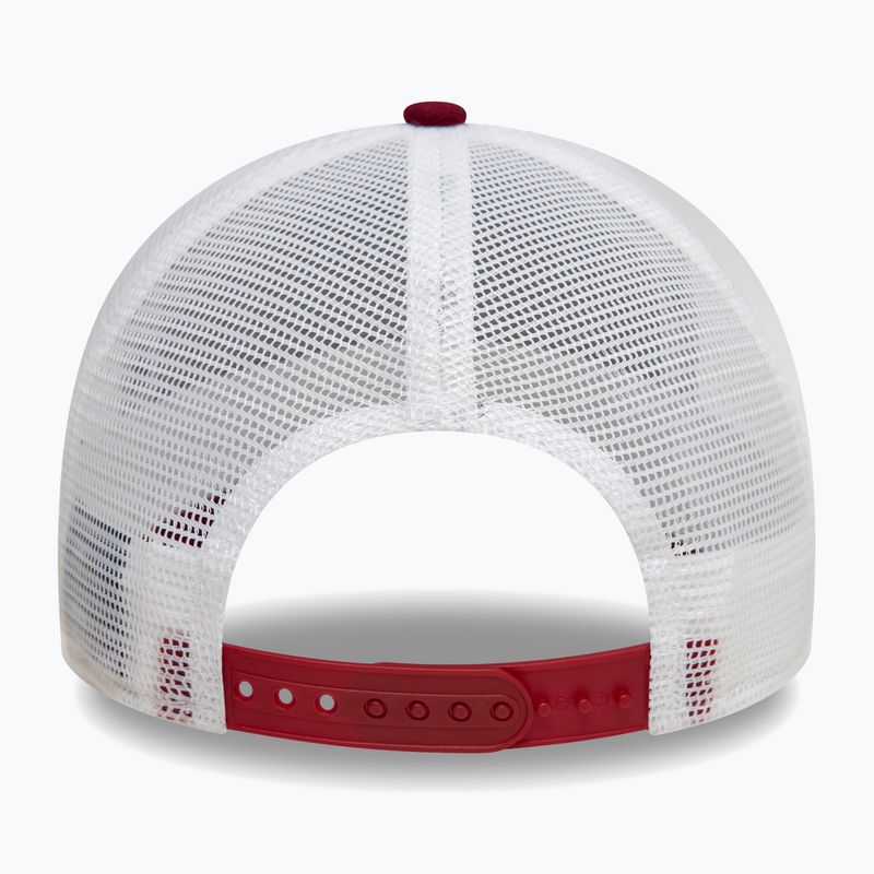 New Era NE Vintage Trucker șapcă de baseball roșu închis 4