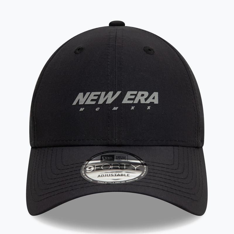 New Era NE Tech 9Forty șapcă de baseball negru 2