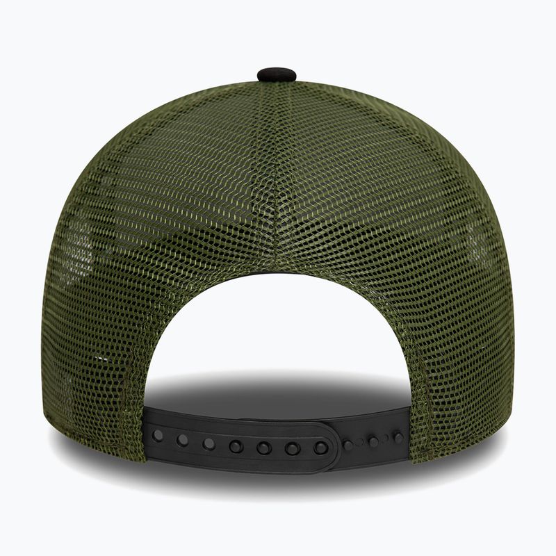 New Era NE Patch Trucker șapcă de baseball negru 4