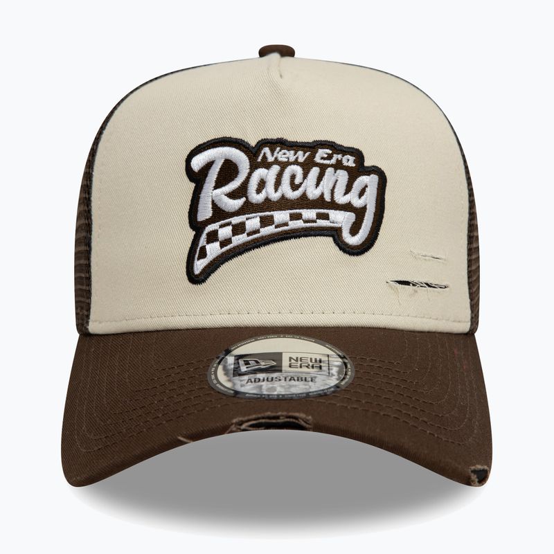 Șapcă New Era NE Motorsport Trucker light beige 2