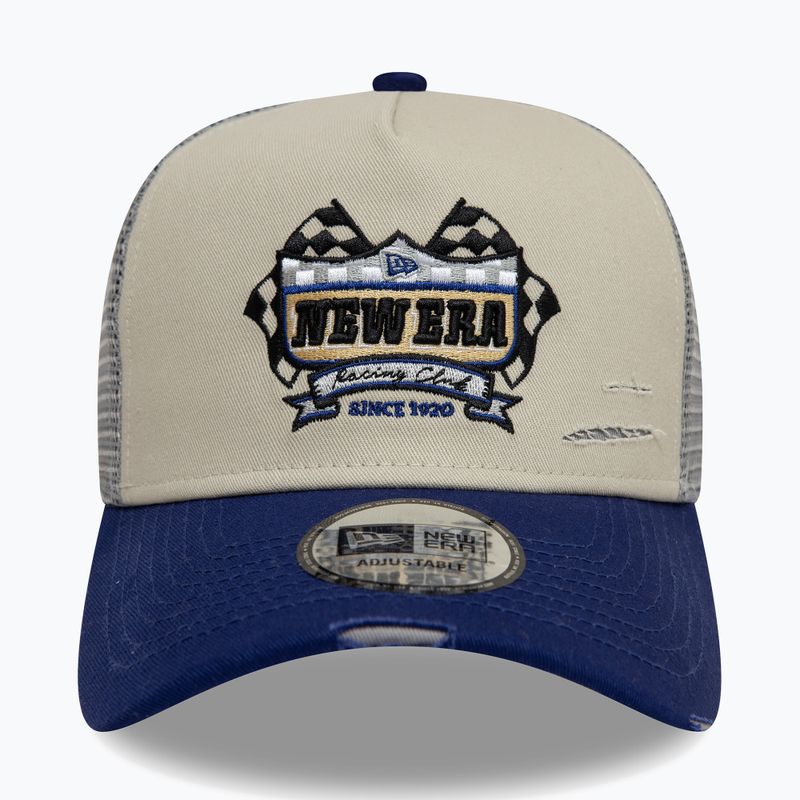 Șapcă New Era NE Motorsport Trucker light beige 2