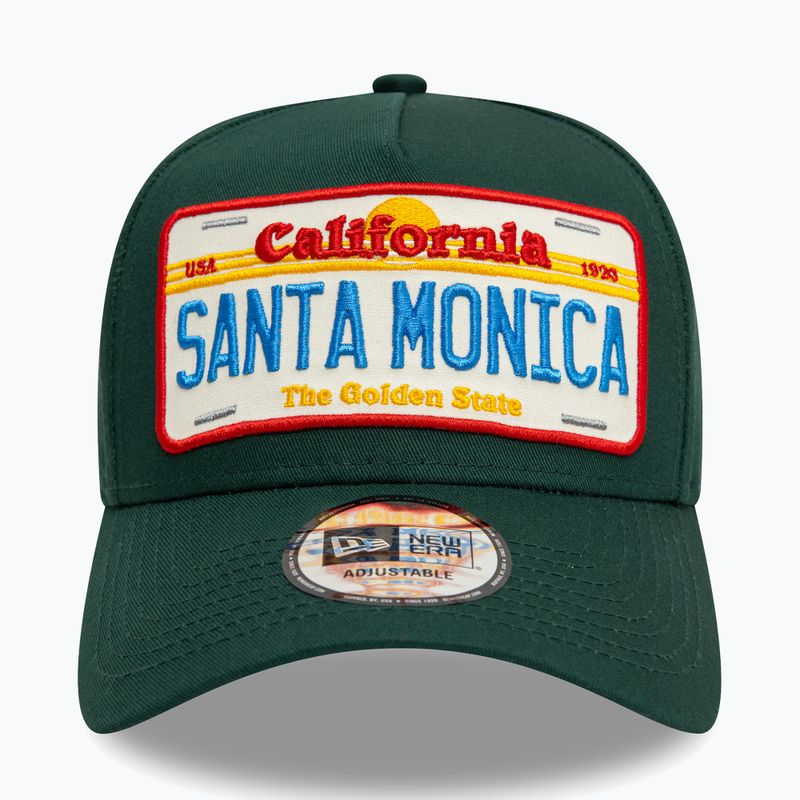 New Era License Plate Eframe șapcă de baseball verde închis 2