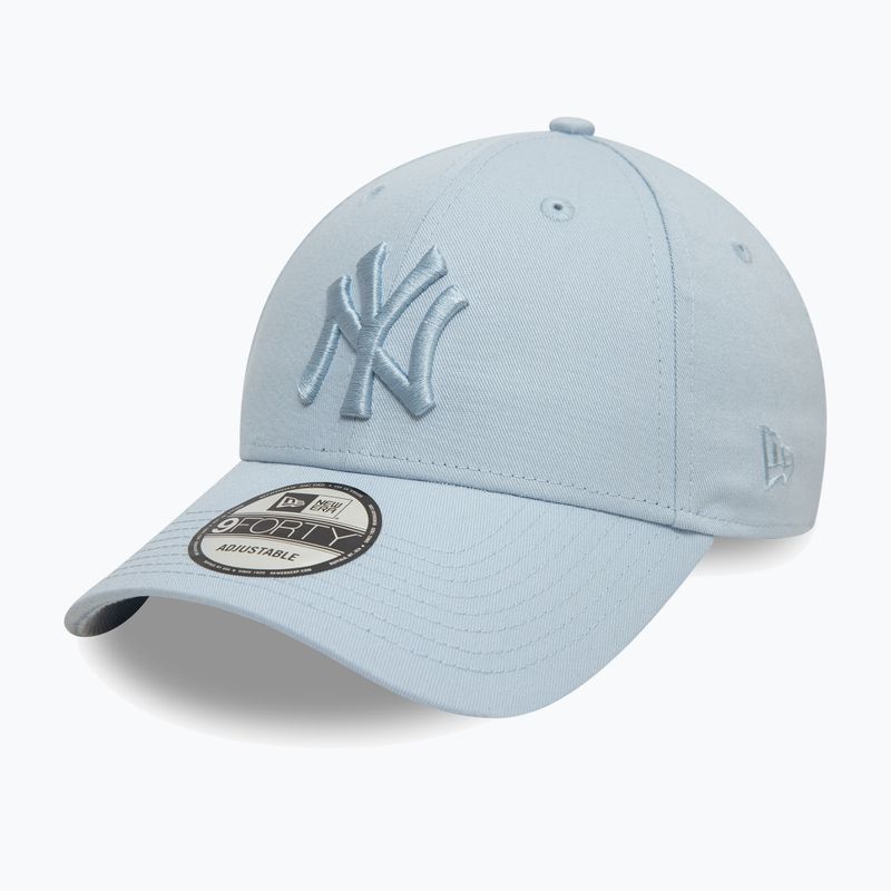 New Era League Essential 9Forty New York Yankees șapcă de baseball albastru pastel 3
