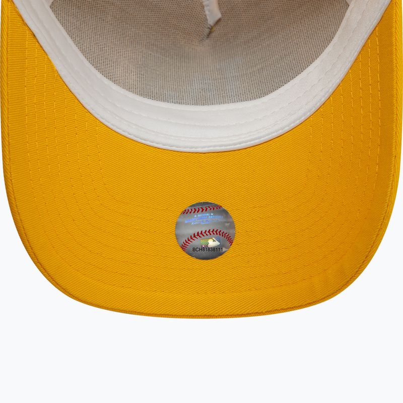 New Era League Essential Trucker Los Angeles Dodgers med galben șapcă de baseball 5