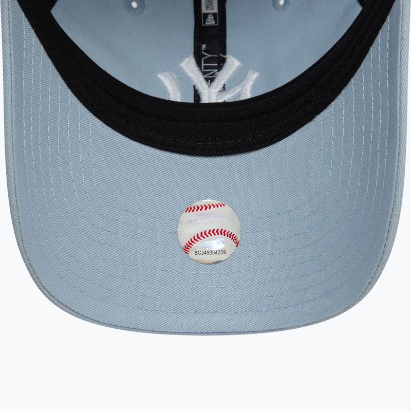 Șapcă de baseball New Era League Essential 920 New York Yankees albastru pastel 5