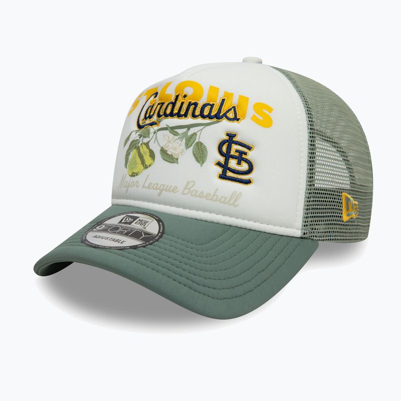 New Era Fruit Graphics Trucker șapcă de baseball ST. St. Louis Cardinals verde pastel 3