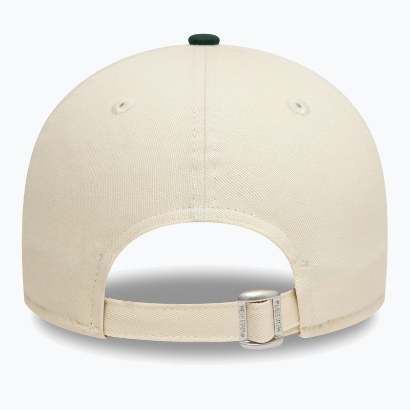 New Era Colourblock 9Forty Oakland Athletics șapcă de baseball bej deschis 4