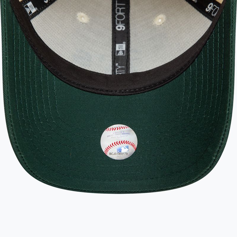 New Era Colourblock 9Forty Oakland Athletics șapcă de baseball bej deschis 5
