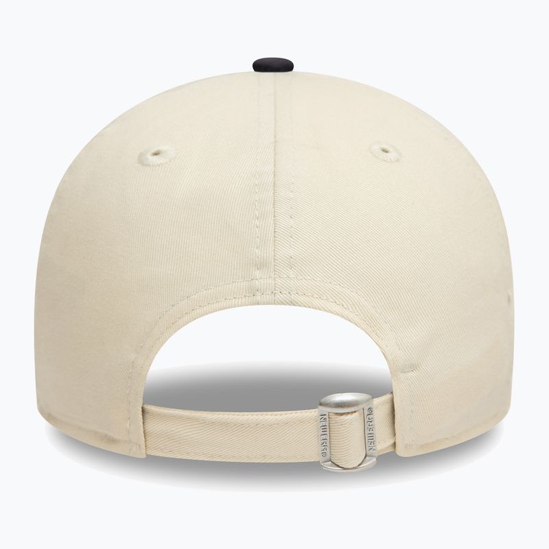 New Era Colourblock 9Forty New York Yankees șapcă de baseball bej deschis 4