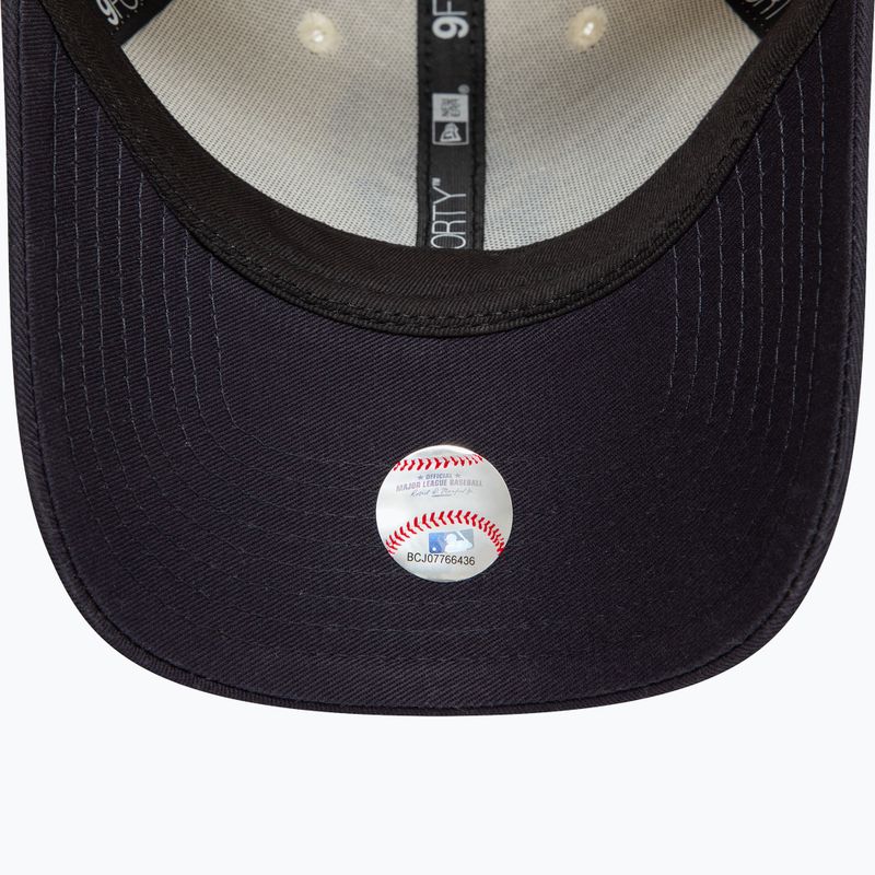 New Era Colourblock 9Forty New York Yankees șapcă de baseball bej deschis 5