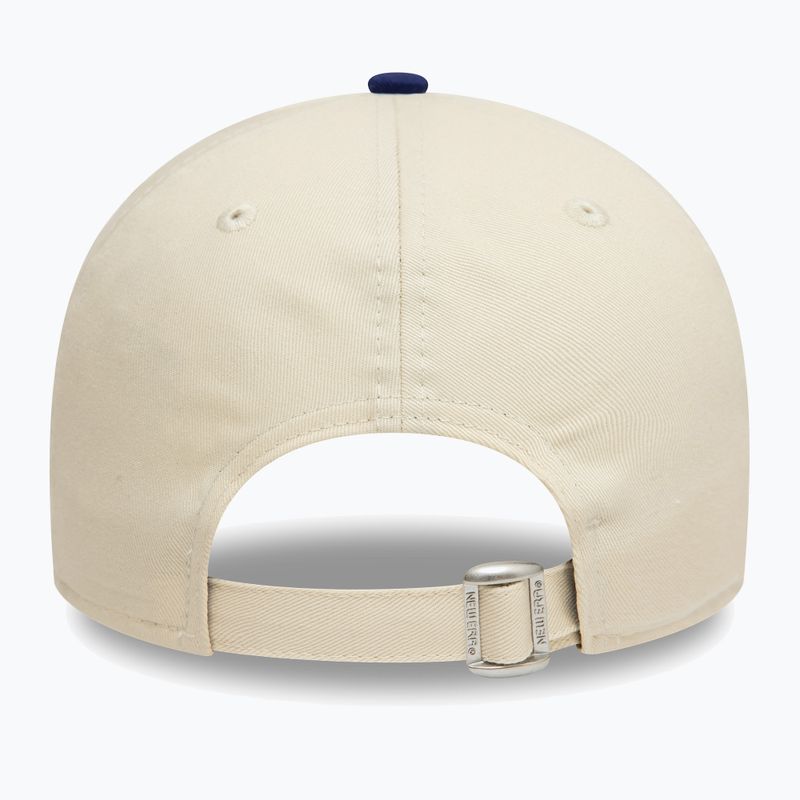New Era Colourblock 9Forty Los Angeles Dodgers șapcă de baseball bej deschis 4
