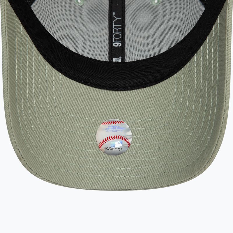 New Era Camo Infill 9Forty New York Yankees verde pastel șapcă de baseball 5