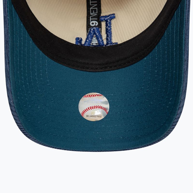 New Era Block Cord 9Twenty Los Angeles Dodgers șapcă de baseball bej deschis 5