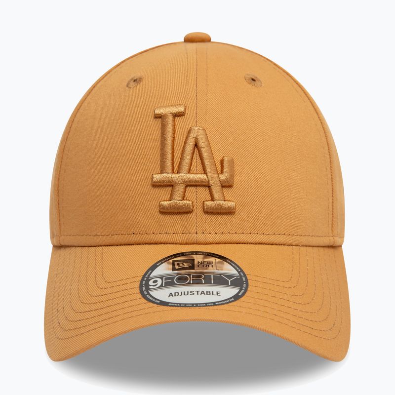 New Era League Essential 9Forty Los Angeles Dodgers șapcă de baseball bej închis 2