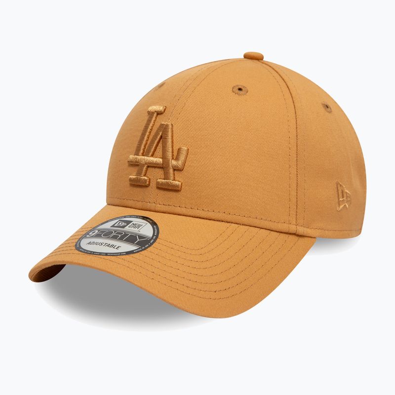 New Era League Essential 9Forty Los Angeles Dodgers șapcă de baseball bej închis 3