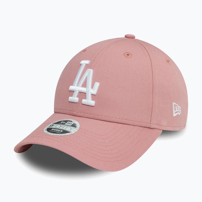 New Era League Essential 9Forty Los Angeles Dodgers șapcă de baseball roz închis 3