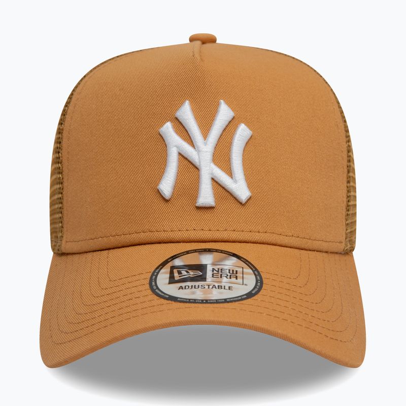 New Era League Essential Trucker New York Yankees șapcă de baseball bej închis 2