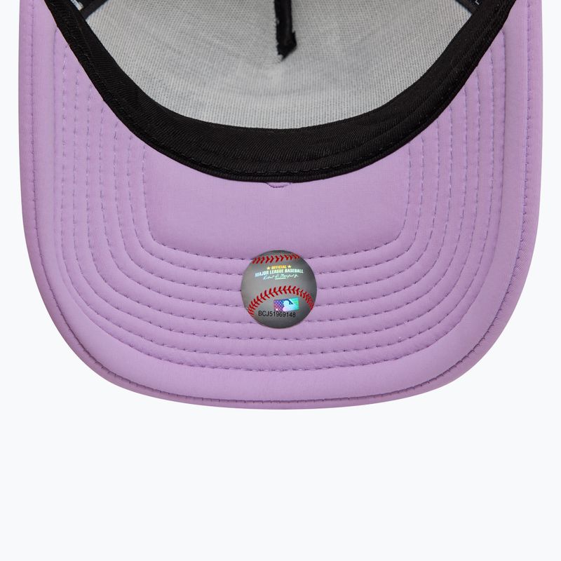 New Era Fruit Graphics Trucker New York Yankees șapcă de baseball roz închis 5
