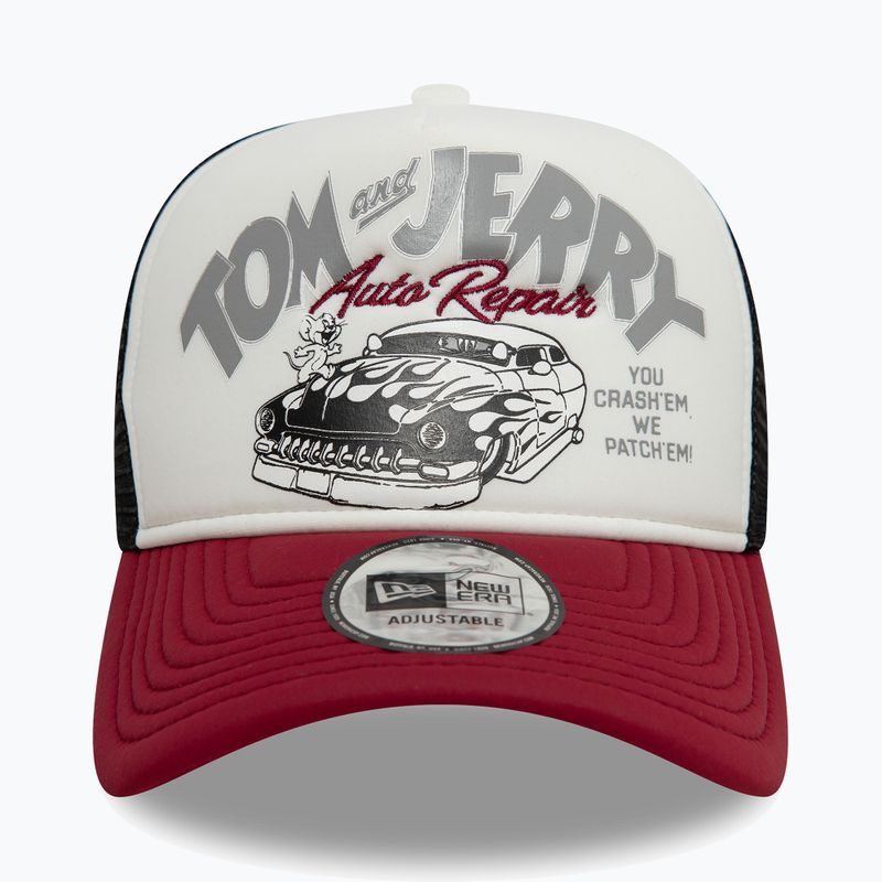 Șapcă de baseball New Era Tom And Jerry Trucker roșu închis 2