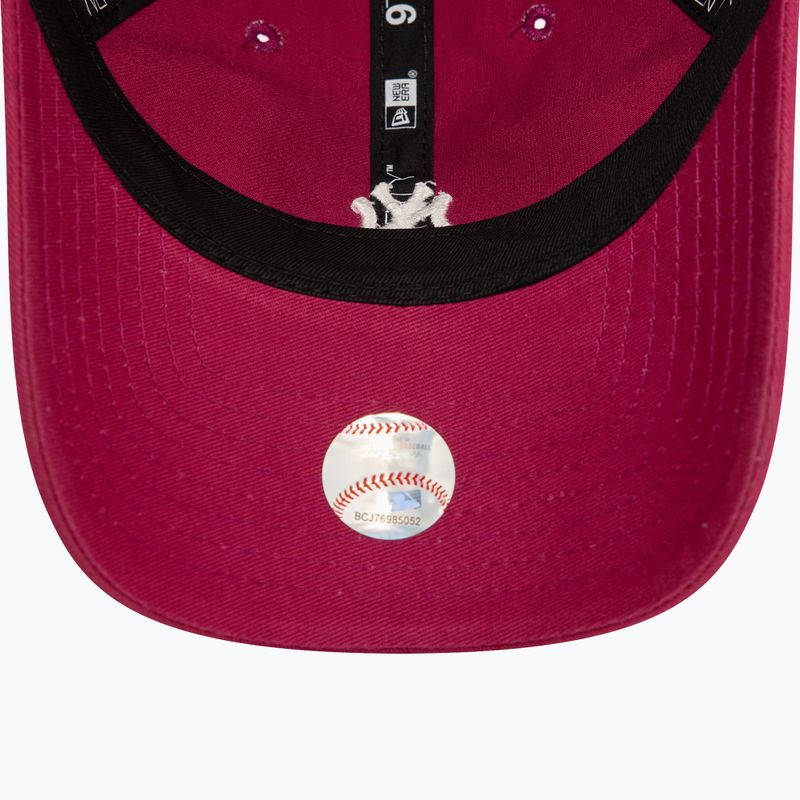 Șapcă New Era Mini Washed 9Twenty New York Yankees dark red 5