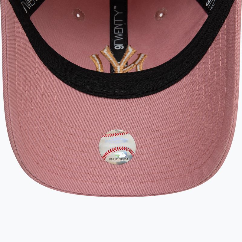 New Era League Essential 920 New York Yankees șapcă de baseball roz închis 5