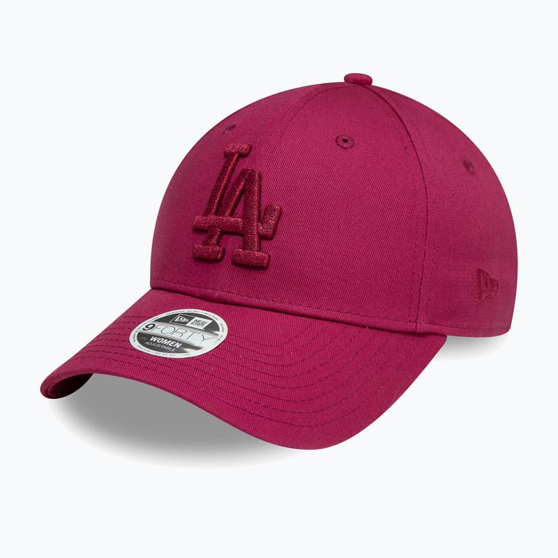 New Era Metallic Logo 9Forty Los Angeles Dodgers șapcă de baseball roșu închis 2