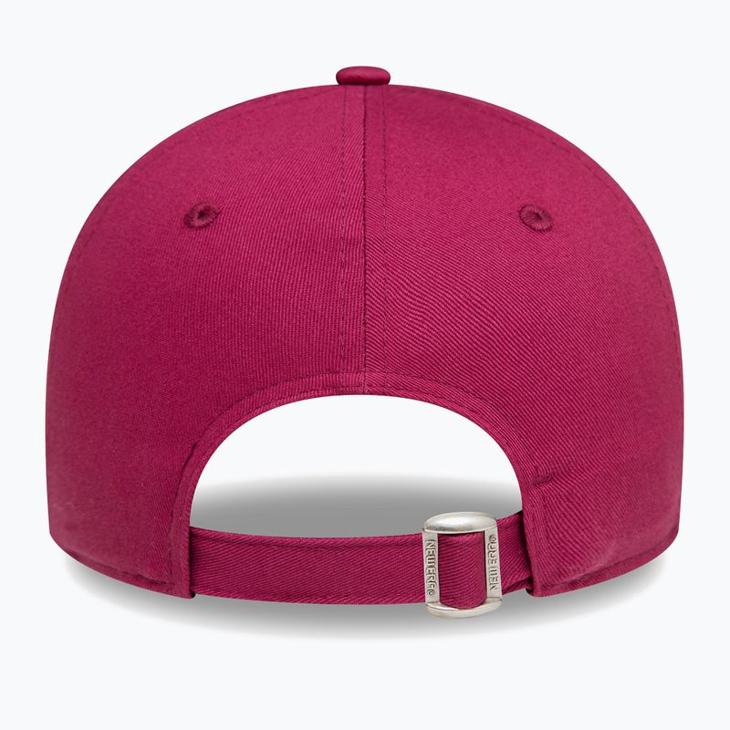 New Era Metallic Logo 9Forty Los Angeles Dodgers șapcă de baseball roșu închis 4