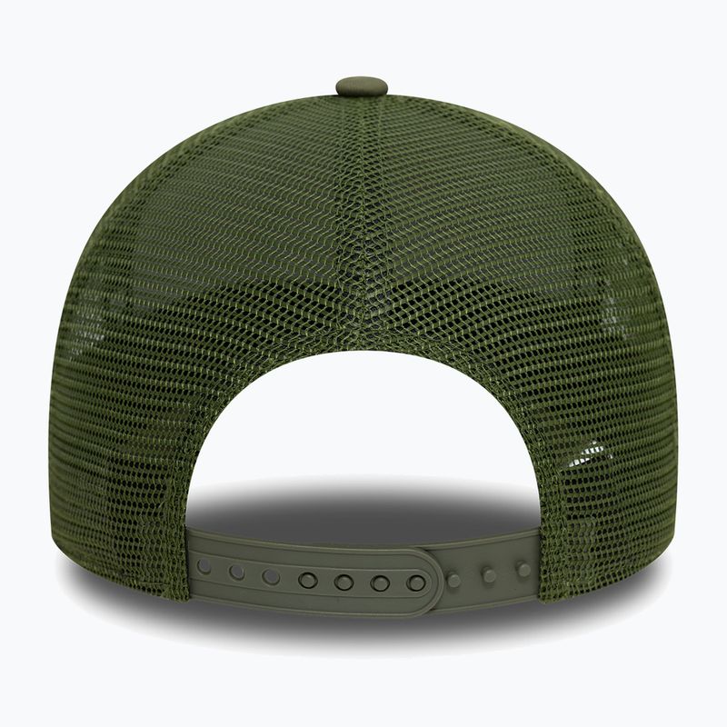 New Era NE Patch Trucker verde med șapcă de baseball 4