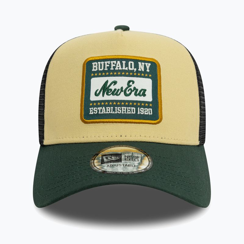 New Era NE Patch Canvas Trucker șapcă bej deschis 2
