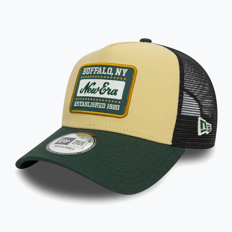 New Era NE Patch Canvas Trucker șapcă bej deschis 3