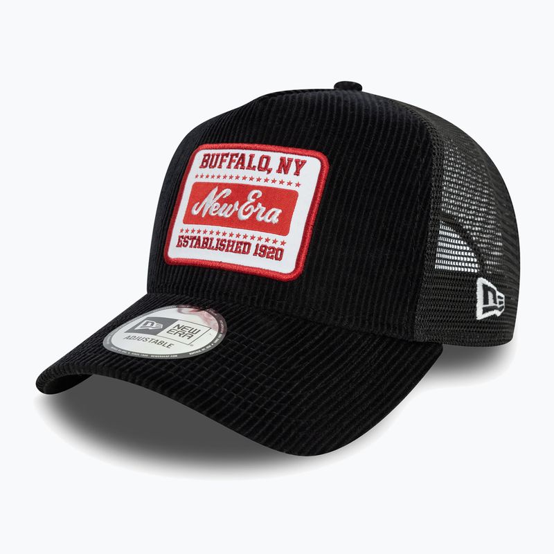 New Era NE Patch Cord Trucker șapcă de baseball negru 2