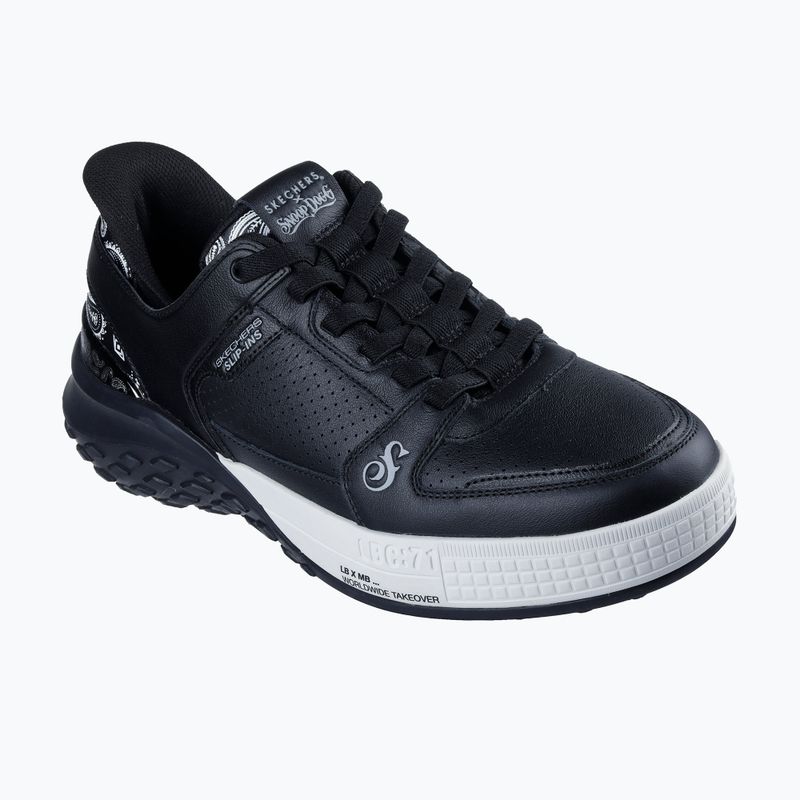 Încălțăminte pentru bărbați SKECHERS Sizzle Snoop Sizzle Toke Slip-Ins black 8