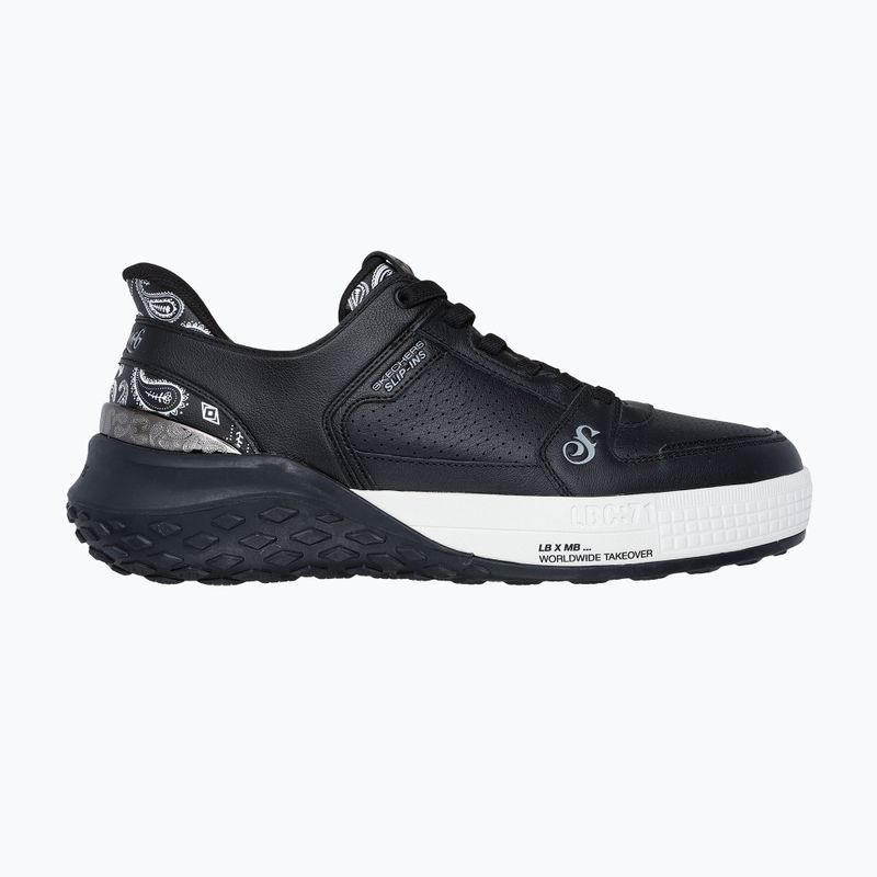Încălțăminte pentru bărbați SKECHERS Sizzle Snoop Sizzle Toke Slip-Ins black 9
