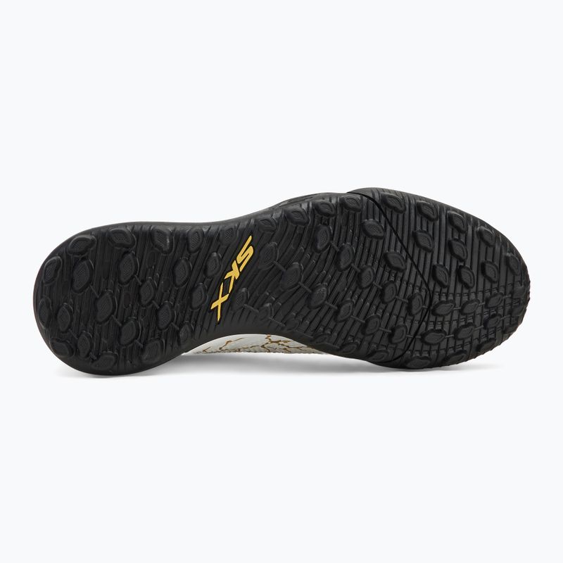 Încălțăminte de fotbal pentru copii SKECHERS Skx_1.5 Youth Jr TF white/gold 4