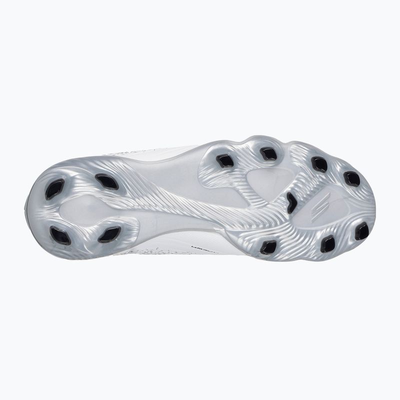 Încălțăminte de fotbal pentru copii SKECHERS Razor 1.5 Youth Jr FG white/silver 12