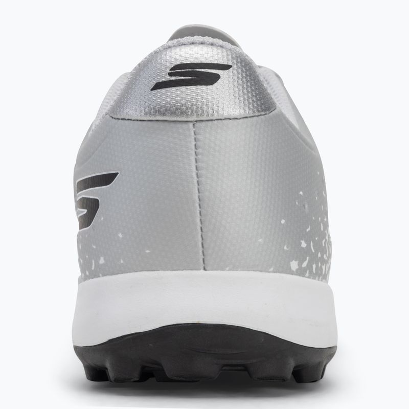 Încălțăminte de fotbal pentru copii SKECHERS Razor 1.5 Youth Jr TF white/silver 6
