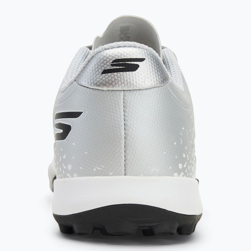 Încălțăminte de fotbal pentru copii SKECHERS Razor 1.5 Td Jr TF white/silver 6
