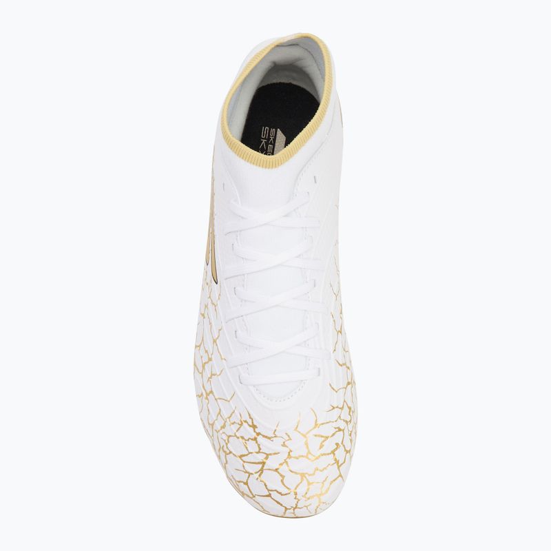 Încălțăminte de fotbal pentru bărbați SKECHERS Razor 1.5 Academy FG white/gold 5