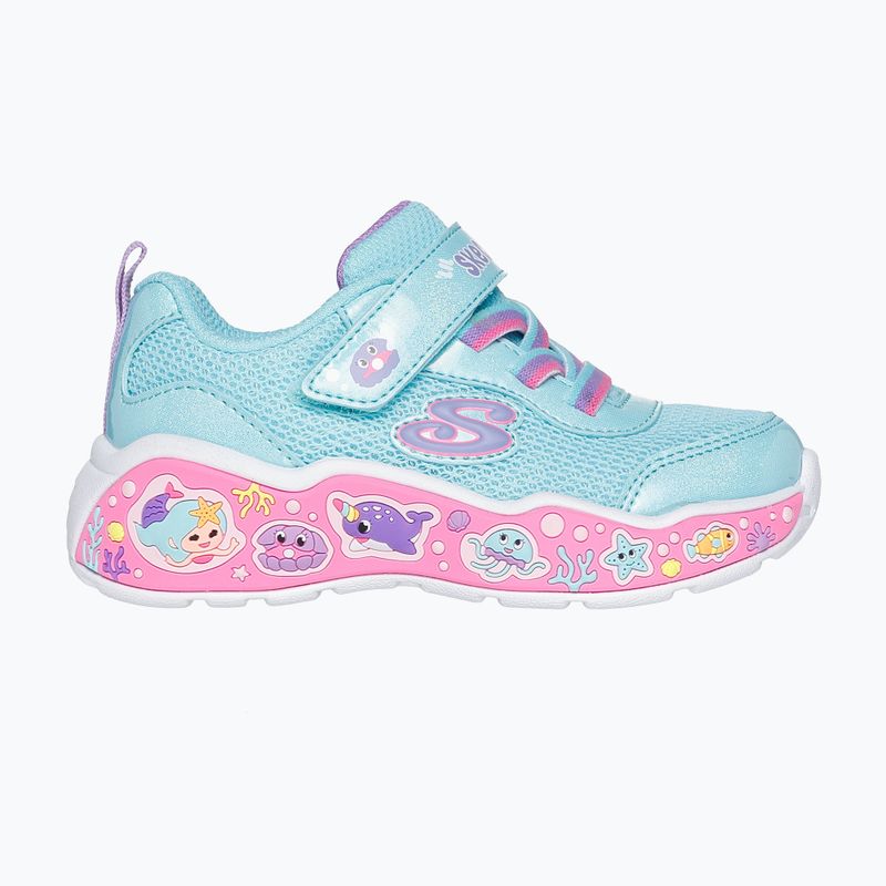 Încălțăminte pentru copii SKECHERS Play Scene Fun Squad turquoise 2